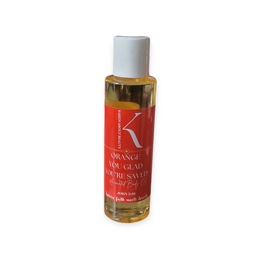 Orange You Glad You're Saved Body Oil